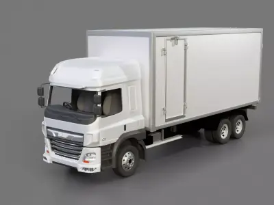 DAF CF 2020 Cargo Truck 3D model