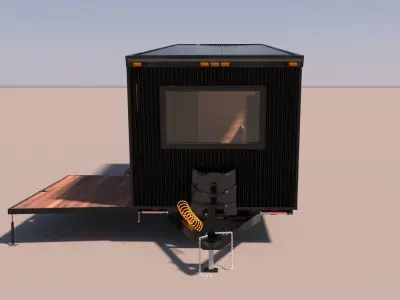 trailer DRAPER ARK Free 3D model