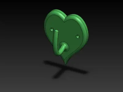 Wall hanger Free 3D model purchase