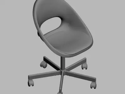 Office Chair 02 3D model