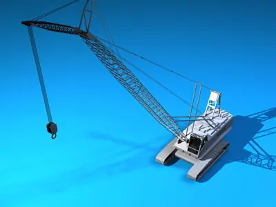 Crane 3D model