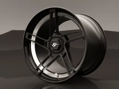 Final Fighters style 13 3D model