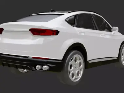 geely xingyue 3D model