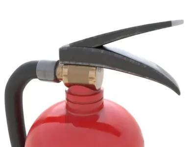 Extinguisher fire - fire 3D model
