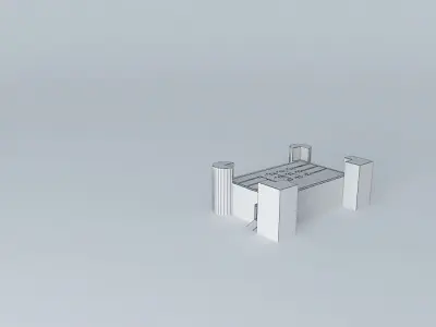 Ashdod sea fortress Free 3D model
