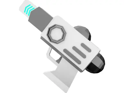 3d Pump SG Blaster low poly icon 3D model purchase