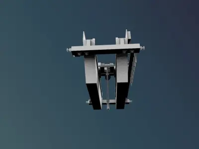 Overhead crane 3D print model