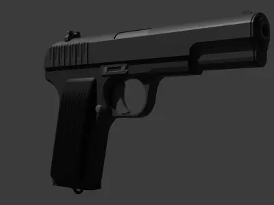 Tokarev-33 3D model