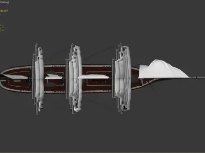 Schaffer Model Boat  3D model