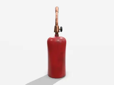 Cartoon BlowTorch 3D model