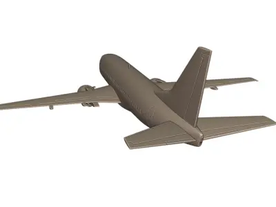 Boeing 737-300 ready to 3D printing 3D print model