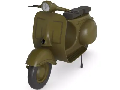 Scooter 3D model 10