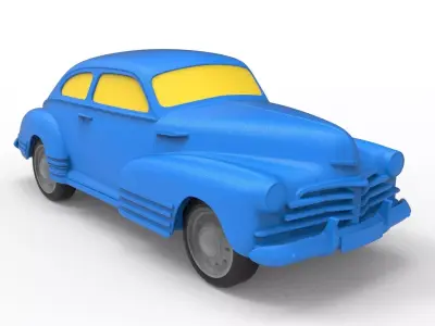 Chevrolet Fleetline 1948 Classic Car 3D print model