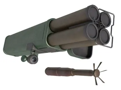 Incendiary Rocket Launcher 3D model
