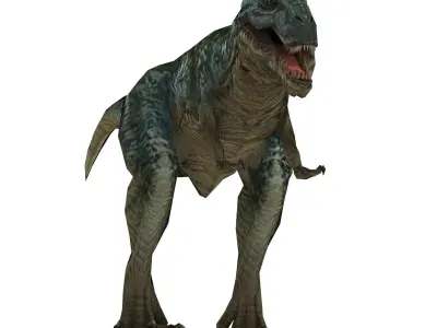 Tyrannosaurus Rex Dinosaur Low-poly 3D model