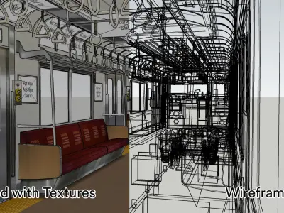 JR205-600 Utsunomiya Line Y1 Marchen 3D model