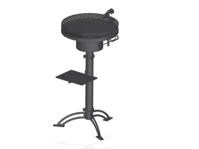 Grill bbq stand Free 3D model