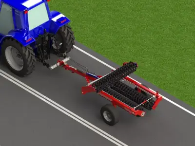 WG 0001 - roller 3D model