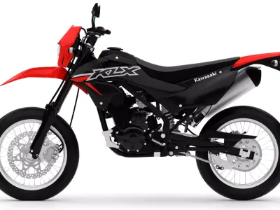 2023 - Kawasaki KLX 150 SM 3D model