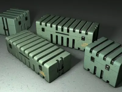 storage box design 3D model