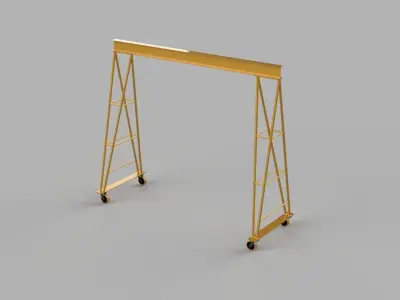 4ton lifting structure 3D model