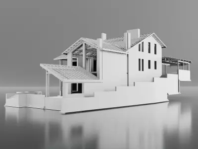 Cottage 3D model