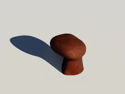 Anchor port 3d model 2 LOD  Low-poly 3D model