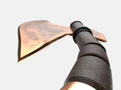 Axe old2 3D model