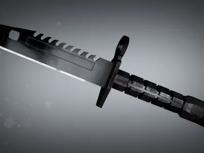 M9 Bayonet Free low-poly 3D model order