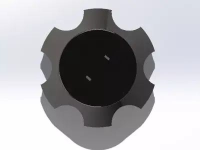 3D Printable Wheel Center Cap  Toyota Tacoma  FJ Cruiser  3D print model