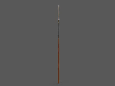 Medieva Fantasy Magic Weapon Low-poly 3D model