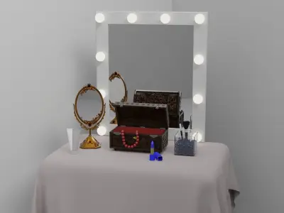 womens little things 3D model