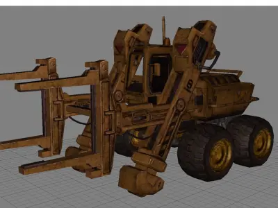 Vehicle 1009 - Heavy Equipment 3D model