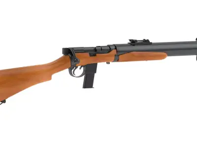 De Lisle Carbine 3D model