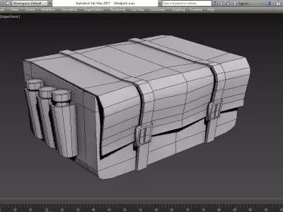 Meds for games Low-poly 3D model