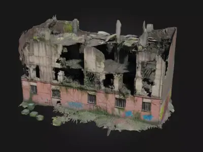Abandoned Echoes  Haunting Remains of Forgotten Times 3D model
