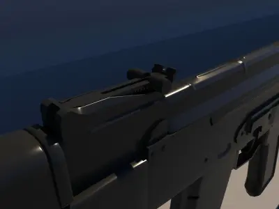 AK-74 3D model