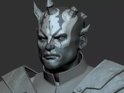 Savage Opress bust Free 3D print model