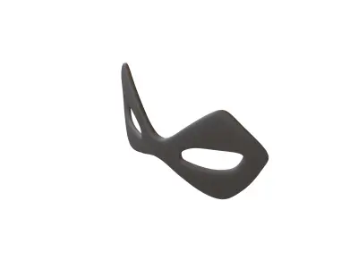 Eye Mask v1 001 Low-poly 3D model