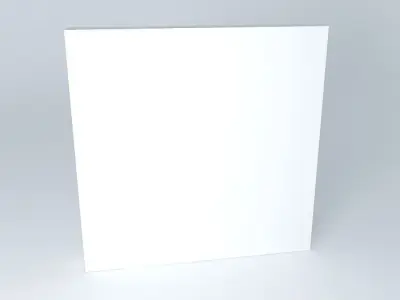 Perspex wall Free 3D model
