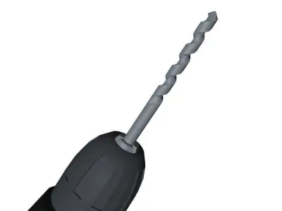 Drill ryoki cordless 3D model