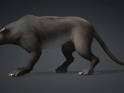 Leopard Hybrid B1 Free low-poly 3D model