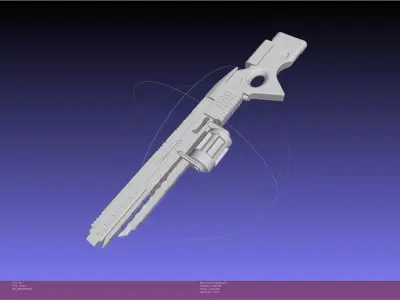 Murder Drones Finale Heavy Railgun 3D model