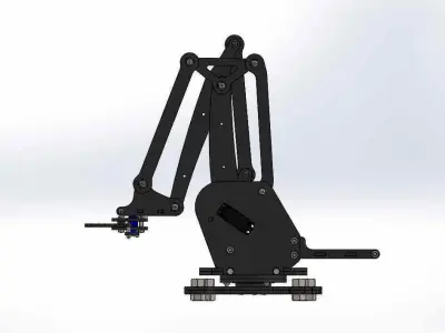 Robotic Arm Design 3D model
