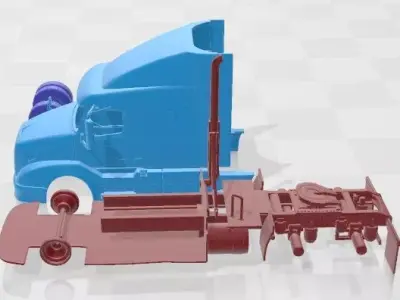 Volvo VAH 630 2012 Printable Truck 3D print model