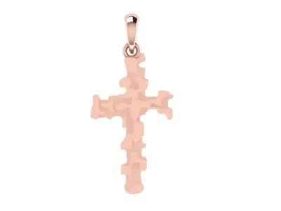CROSS PENDANT CR197 3D print model