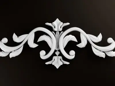 Ornament Element  Free 3D model