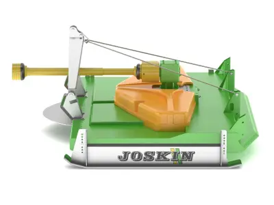 Joskin TR Topper TR270C3 Triple-Rotor Rotary Mower  3D model
