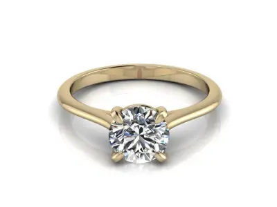 Engagment Jewelry Ring 215 3D print model