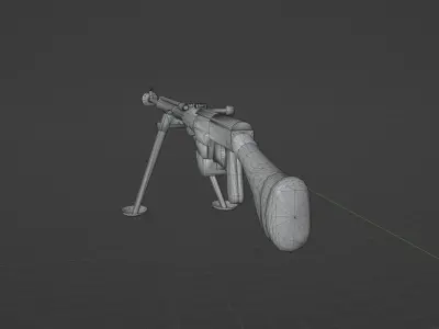 PTRS 41 Low-poly 3D model